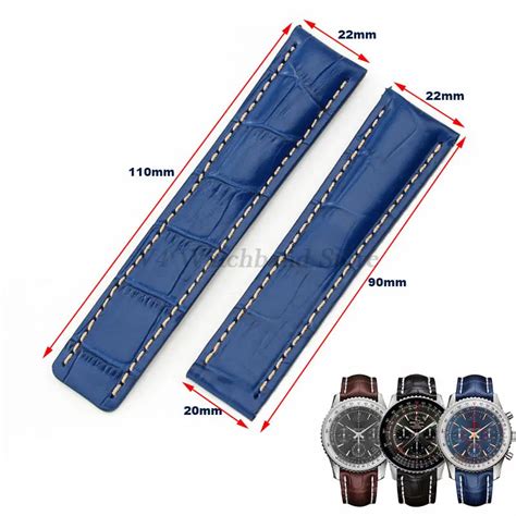 breitling lederband|Breitling watch belts.